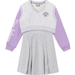 Balance 2PC33032 儿童柔软舒适透气耐穿长袖 套装 LGR 裙装 New