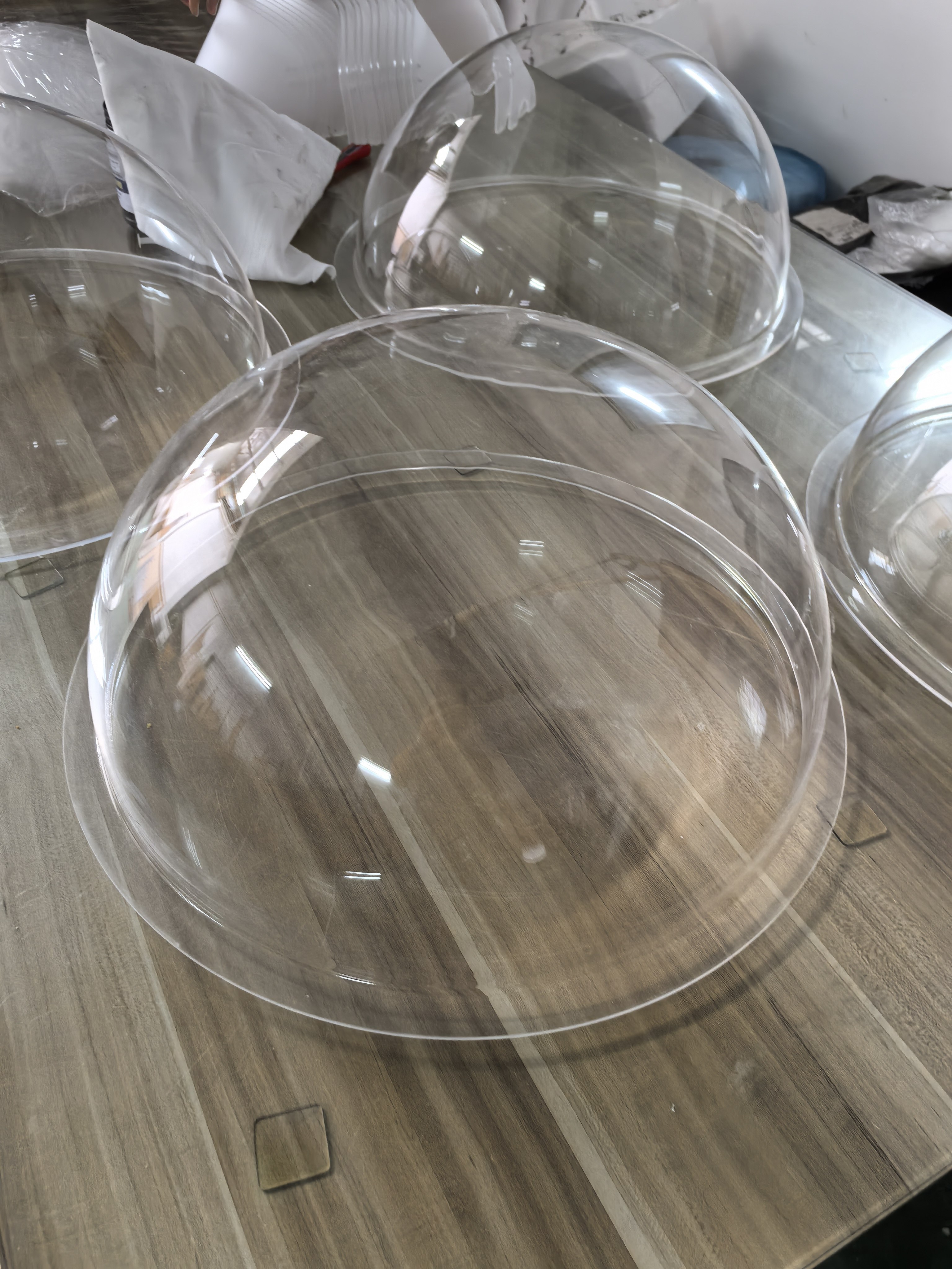 亚克力透明球大半圆蛋糕防尘罩展品保护罩采光顶灯罩空心球猫窝