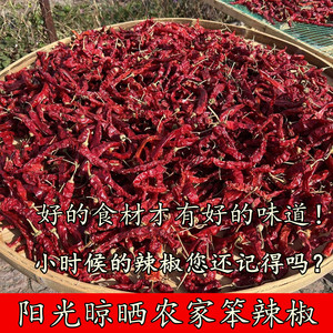 （儿时记忆老式笨辣椒）新货山西农家自晒笨辣椒老品种干辣椒香辣