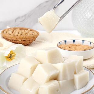 延边朝鲜族特产打糕散状糕红豆糯米糕年大米糕手工小豆白糕米糕点