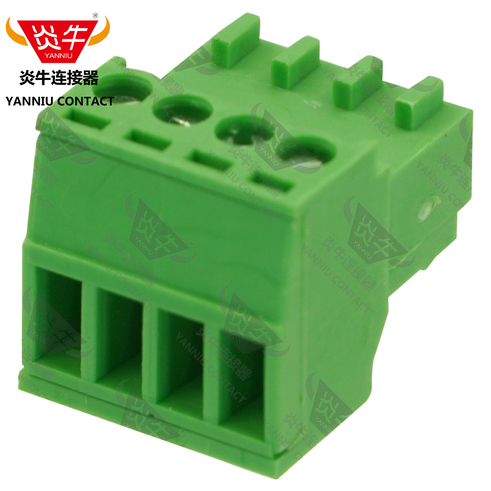2.54mm炎牛插拔式接线端子15EDGK
