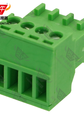 2.54mm炎牛插拔式PCB接线端子YN15EDGK/JL15EDGY/KF2EDGK/MC0.5-S