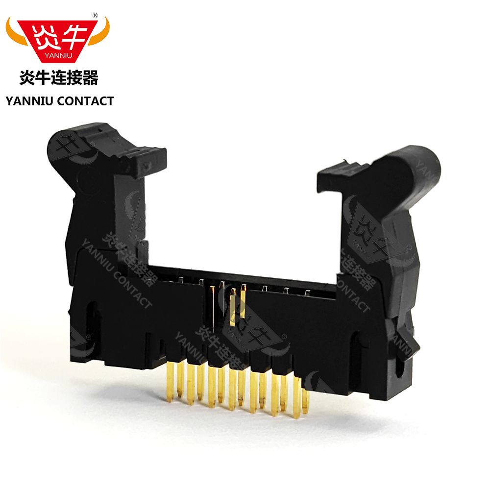 牛角插座炎牛2.0mm镀金耐高温