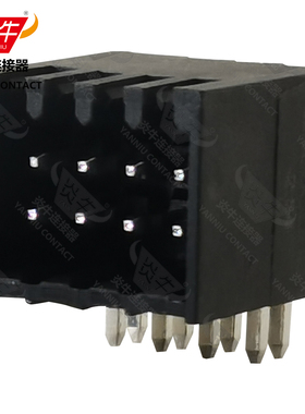 2.54mm炎牛Dinkle双层PCB接线端子YN15EDGRHD/JL/0156/KF2EDGER