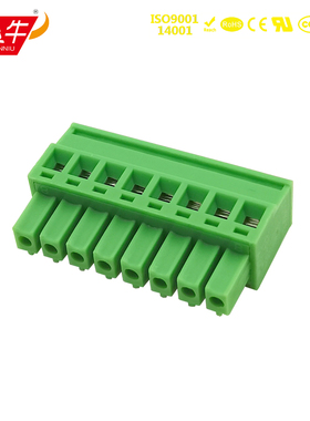 3.5mm插拔式PCB接线端子YN15EDGKB/EC350RL/KF2EDGKB/MCVW1.5 ST