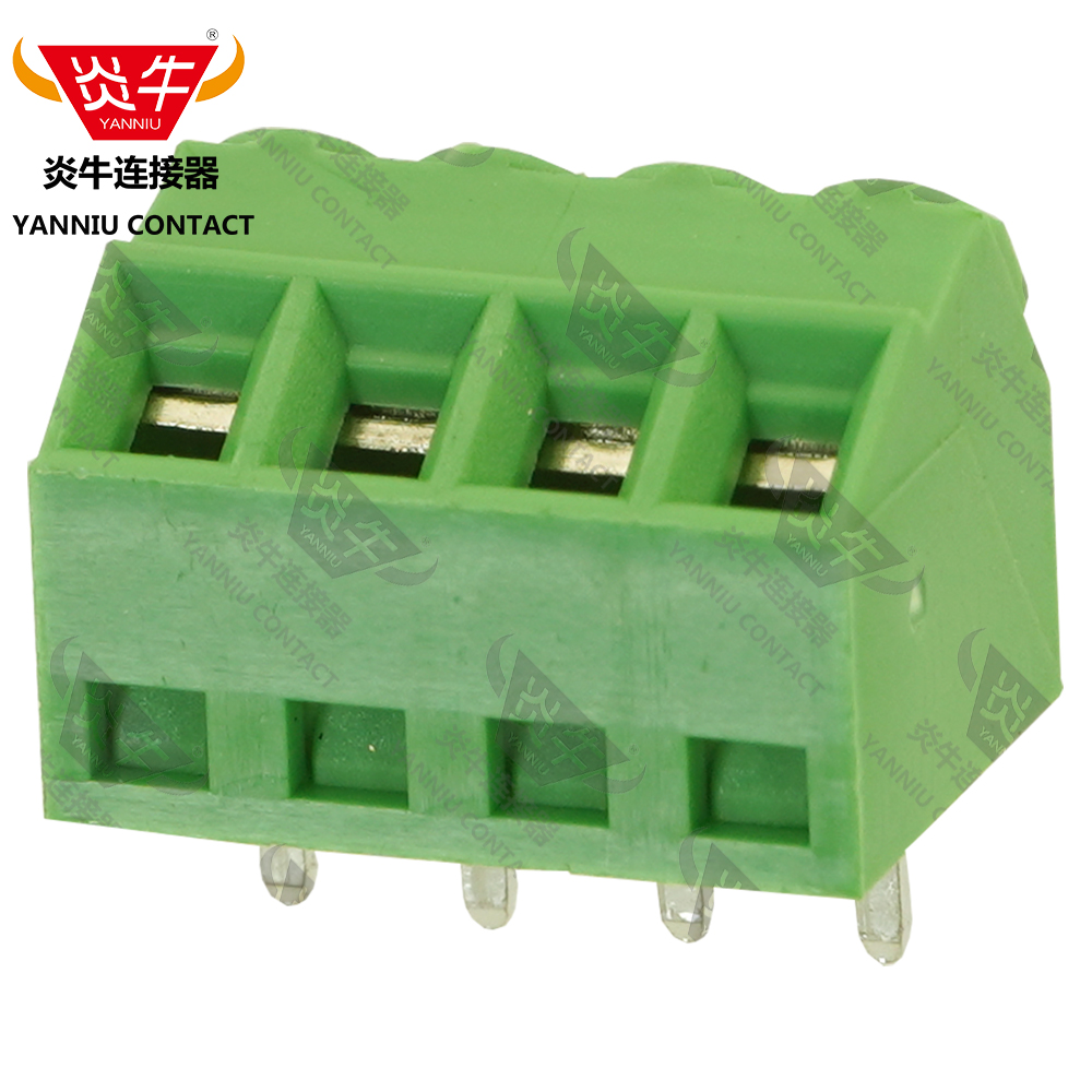 3.5mm炎牛斜面PCB接线端子YN381S