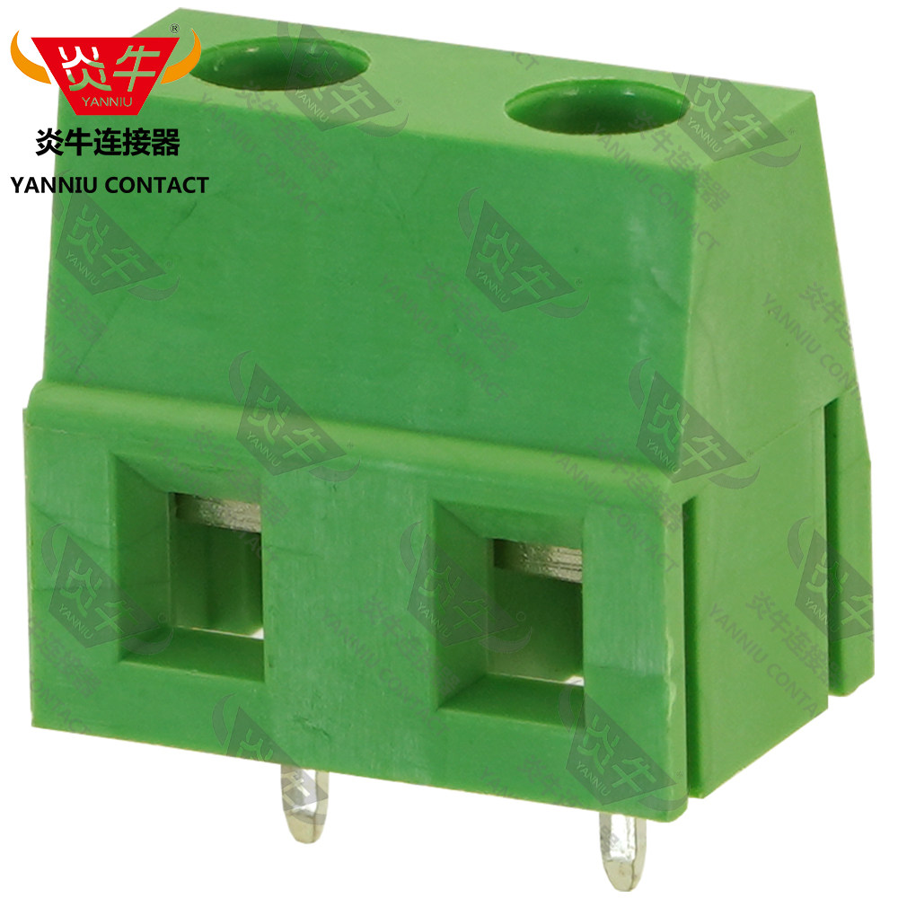 7.62mm炎牛连接器凤凰螺钉式PCB接线端子YN128/DG/KF/GMKDS1.5