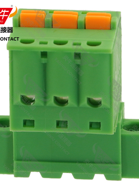 5.08mm炎牛凤凰弹簧线对线插拔式接线端子KF2EDGKDRM/FKIC2.5 ST