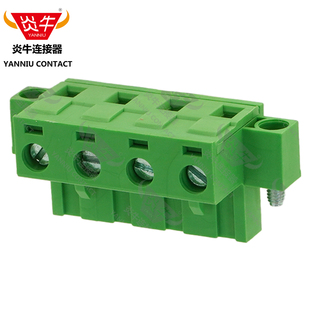 7.5mm炎牛凤凰插拔式接线端子排YN2EDGKM/YN2EDGKM/GMSTB 2,5-STF