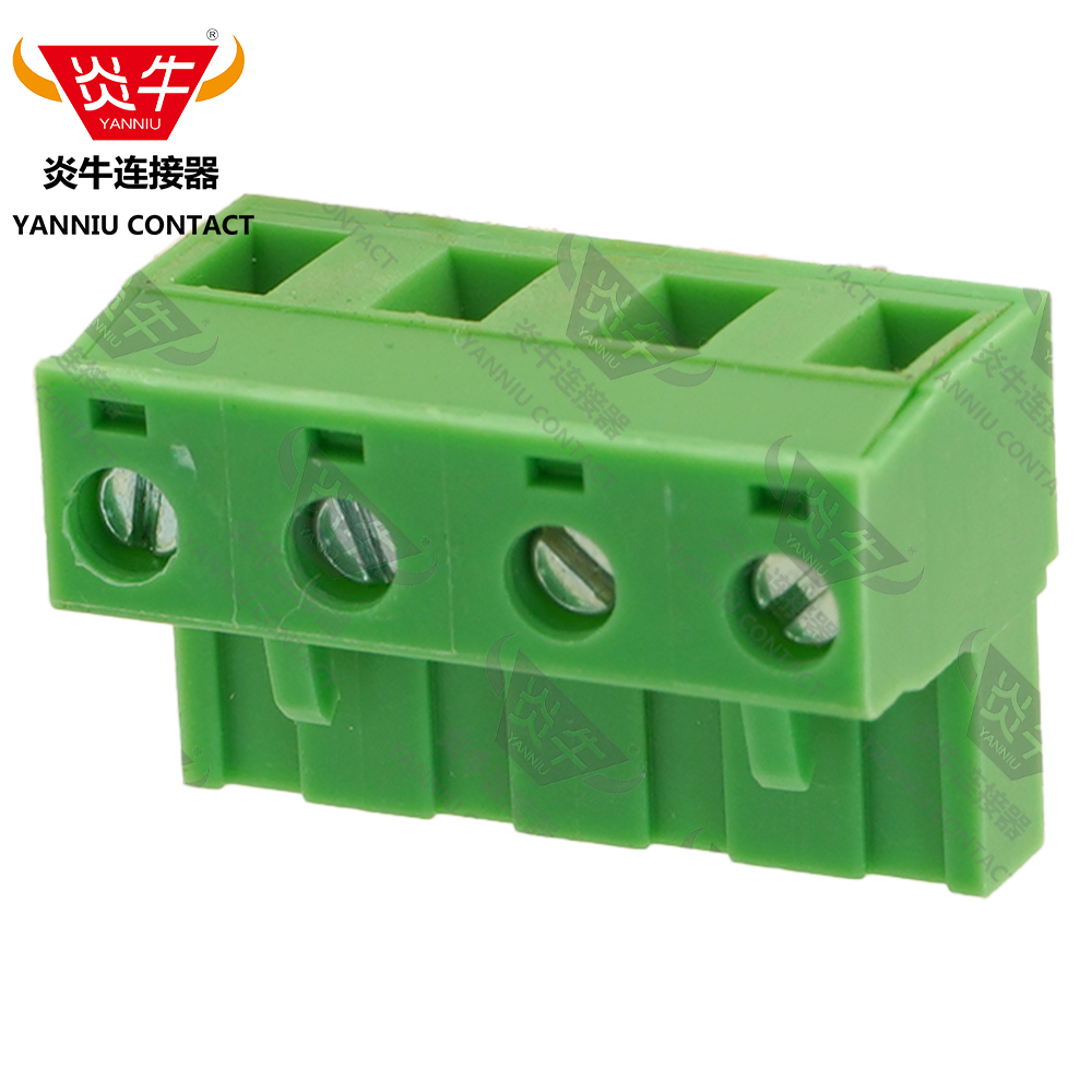 7.5mm炎牛插拔式接线端子YN2EDGK