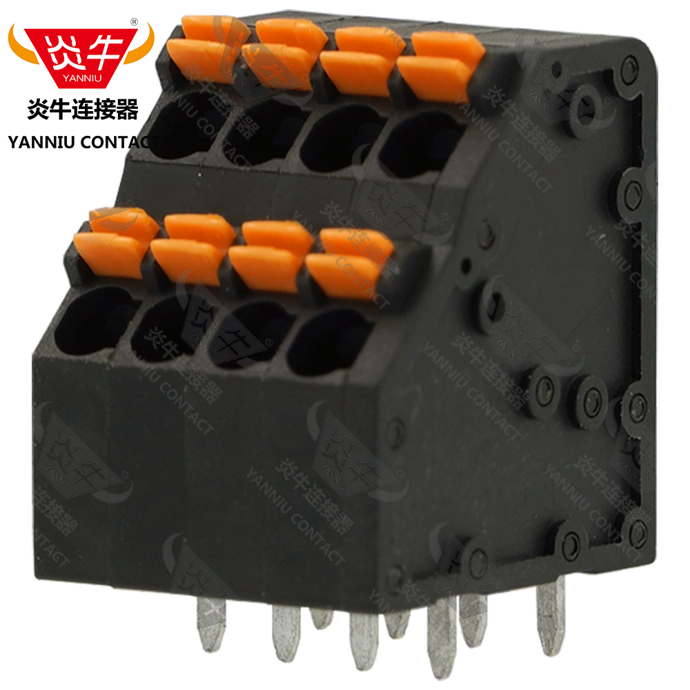 3.5mm炎牛连接器双层式接线端子DG248H2/YN736H/KFM736H/0152-02