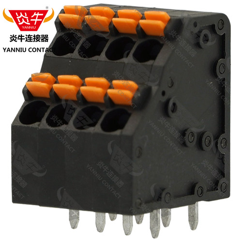 3.5mm炎牛连接器双层式接线端子DG248H2/YN736H/KFM736H/0152-02