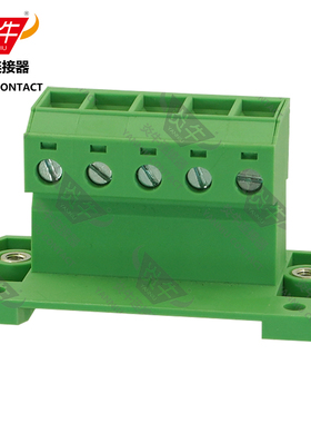 7.62mm炎牛凤凰穿墙式接线端子YN2EDGSRKW/KF/5EDGKRP/DFK-PC4-GF