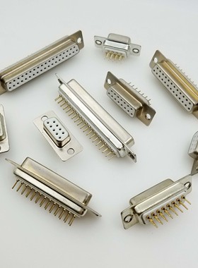 Nextron台湾正凌精工DP9焊板式DB头公母插头/串口/COM口/VGA插座