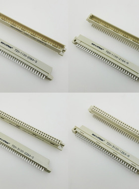 Nextron台湾正凌精工2.54mm板对板连接器2排64针欧式插座264镀金