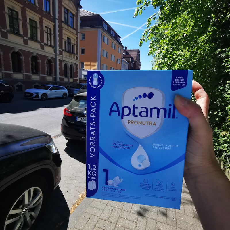 德国直邮 Aptamil Pre Pronutra 新生婴幼儿配方奶粉1段2段 1.2kg