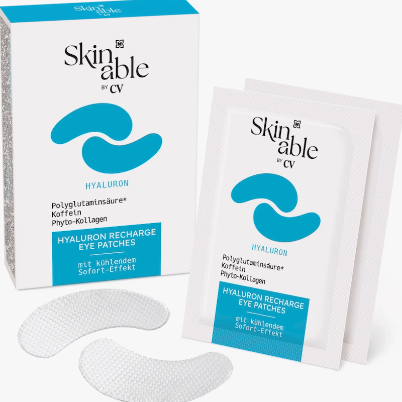 德国直邮 Skinable 玻尿酸焕活眼膜 眼周护理贴片 咖啡因胶原蛋白