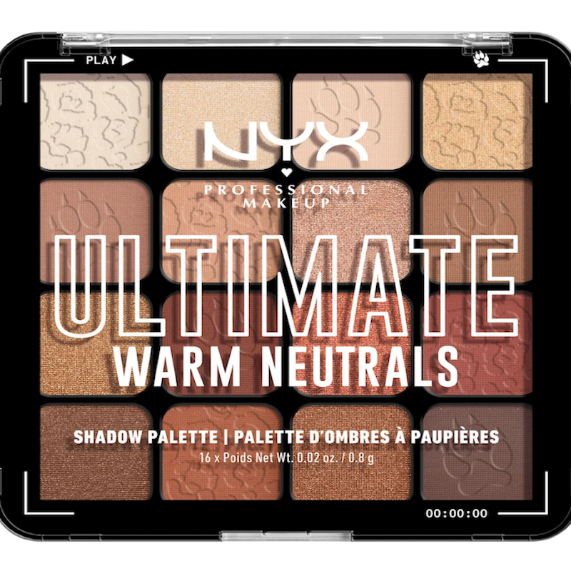 德国直邮 NYX Ultimate Shadow Palette大地色眼影盘16色眼部彩妆
