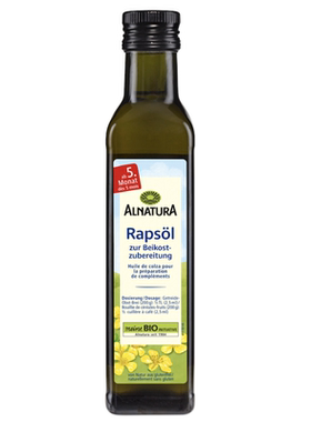 德国直邮 Alnatura Bio天然植物冷榨菜籽油 婴儿宝宝辅食凉拌蒸煮