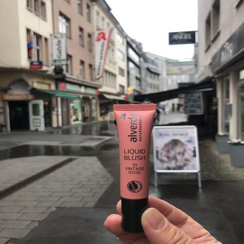 德国超市直邮alverde Blush Liquid天然有机植物液体腮红 温和