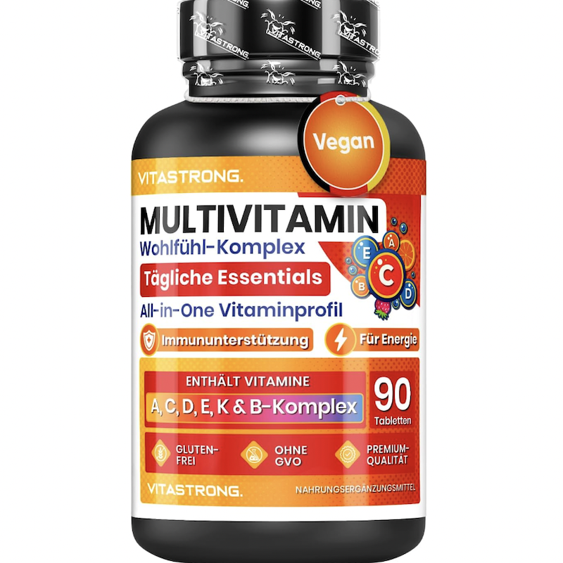 德国直邮Vitastrong Vitamin多种维生素片剂 复合维生素B族 VC 锌