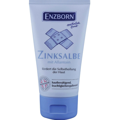 德国直邮Enzborn Zink Ointment皮肤修复舒缓锌乳霜 帮助肌肤愈合