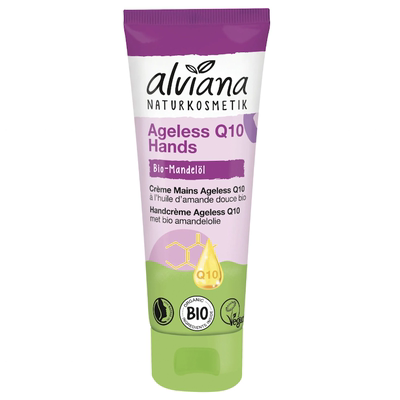 德国直邮alviana Handcreme有机天然Q10芦荟护手霜橄榄油滋润保湿