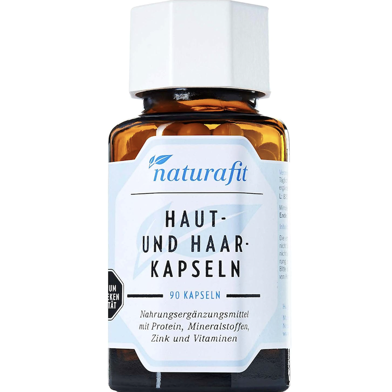 德国直邮naturafit精氨酸胶囊氨基酸生物素 维生素B胶囊 护发养肤