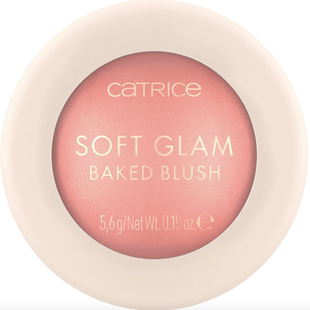 德国直邮CATRICE Soft Glam腮红高光两用粉饼盘 细闪柔和立体光泽