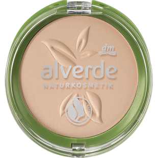 德国直邮alverde Mattifying天然有机洋甘菊荷荷巴油粉饼雾面定妆