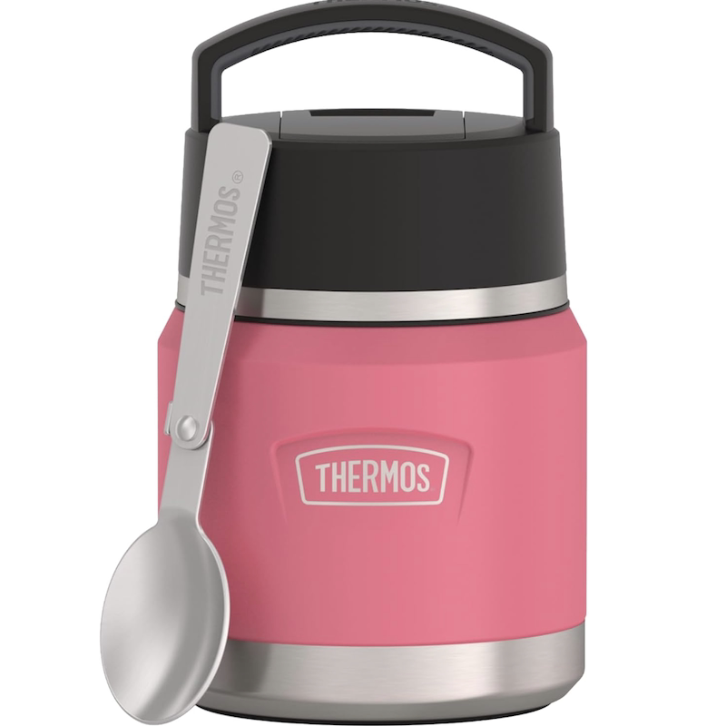 德国直邮 Thermos ICON Kids 18/8不锈钢焖烧杯带勺子350ml 无BPA