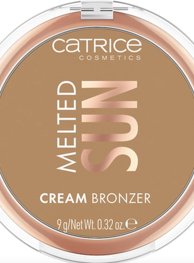 德国直邮 CATRICE Melted Sun Creme Bronzer哑光柔和阴影修容盘