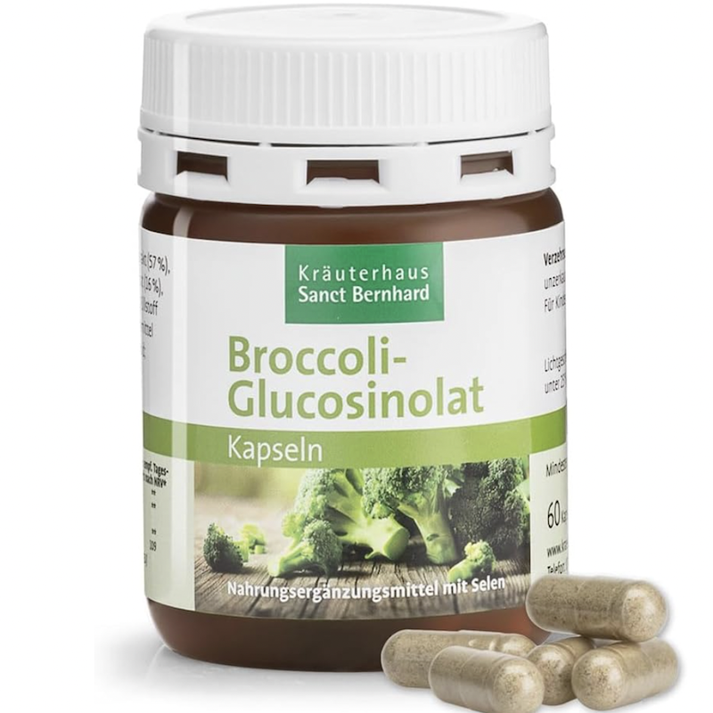 德国直邮 Sanct Bernhard Broccoli-Glucosinolat 西兰花胶囊 硒