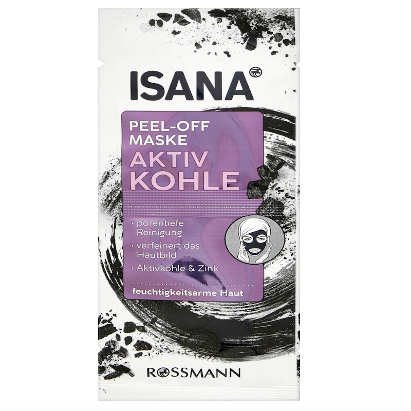 德国直邮 Isana黏土细化清洁毛孔6倍玻尿酸补水保湿胶原蛋白面膜