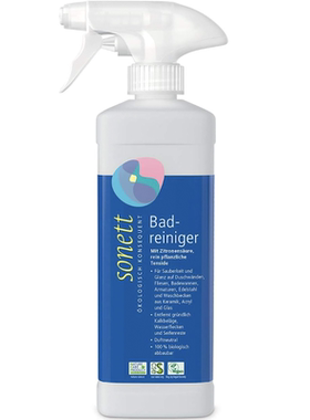德国直邮Sonett天然有机植物浴室多用途清洁剂喷雾 清除水垢500ml