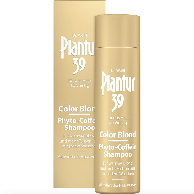 德国直邮 Plantur39金色咖啡因生发洗发水 40岁减少掉发 光泽