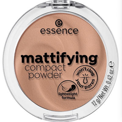 德国直邮 essence Mattifying哑光雾面粉饼清痘控油遮瑕定妆修容