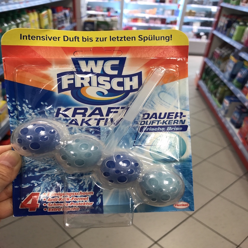 德国直邮 WC-FRISCH汉高悬挂式活性柠檬香氛马桶清洁球洁厕清洁剂