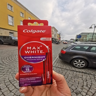 德国本土版直邮 Colgate高露洁夜间牙齿亮白修护精华笔去黄牙渍