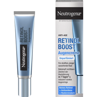 德国直邮 Neutrogena Retinol Boost视黄醇眼霜抗衰老保湿淡细纹