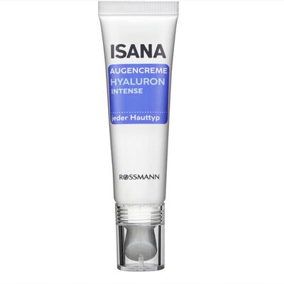 德国直邮 ISANA Hyaluron强效透明质酸眼霜6倍玻尿酸胶原蛋白精华