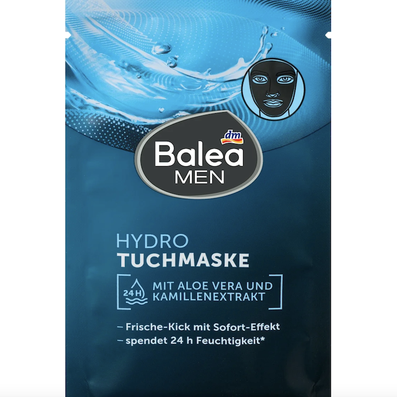 德国dm超市直采直邮 Balea MEN男士涂抹面膜 24小时保湿图片