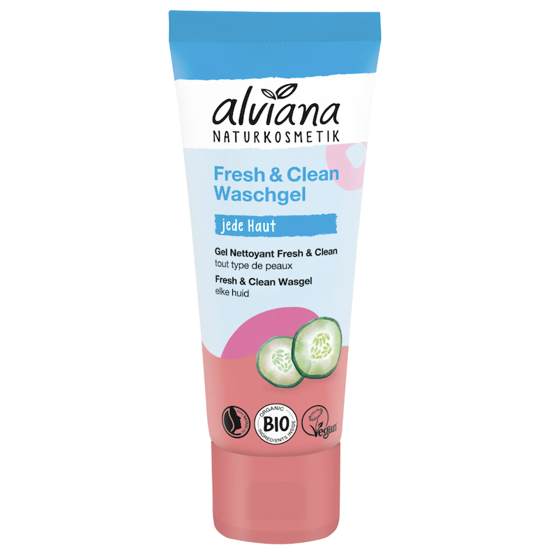 德国直邮 alviana有机天然黄瓜洁面凝胶 深层清洁 保湿补水125ml