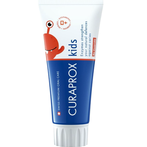 德国直邮 Curaprox kids低龄儿童牙膏 温和清洁牙齿 乳牙 换牙期