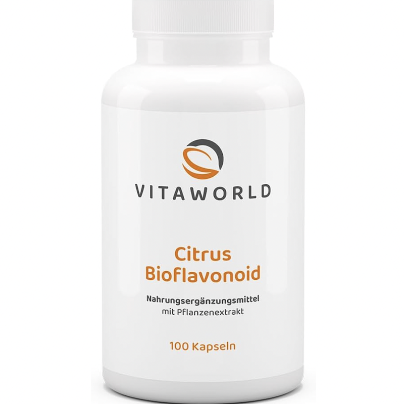德国直邮 Vita World Citrus 橙皮苷柑橘皮提取物 生物类黄酮胶囊