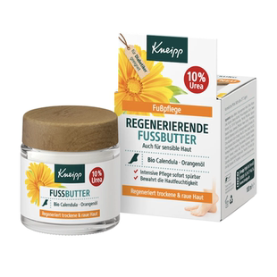 德国直邮 Kneipp金盏花尿素橙油护足霜 肌肤再生 滋润保湿 100ml
