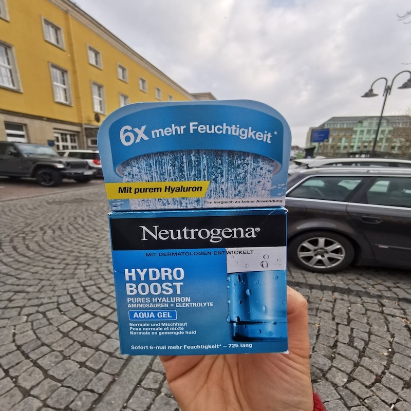 德国直邮Neutrogena露得清水活保湿凝露50ml补水清爽滋润无香面霜