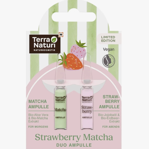 德国直邮 TERRA NATURI玻尿酸海藻脸部安瓶精华液 天然有机温和