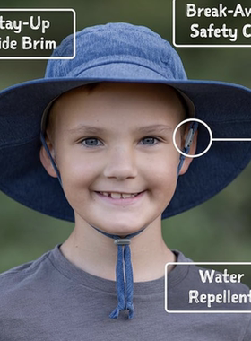 德国直邮 Jan Jul Quick Dry Sunlite hat儿童防防紫外速干遮阳帽