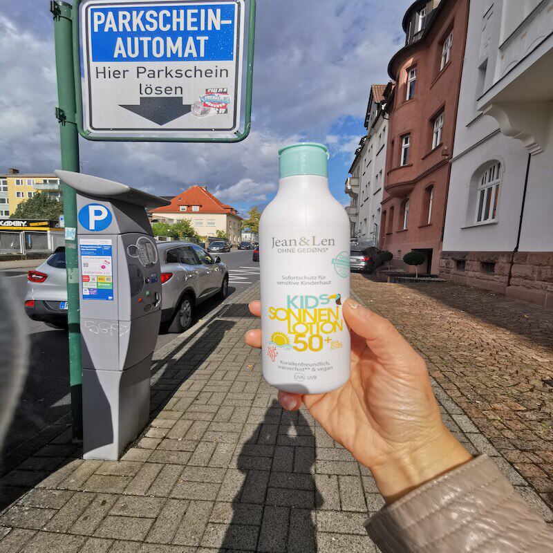 德国直邮Jean Len低敏保湿30倍50倍儿童光防护面霜芦荟晒后修复